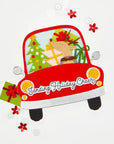 Hero Arts - Whimsical Wheels Collection - Dies - Beep Beep Holiday Extras-ScrapbookPal