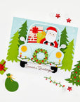 Hero Arts - Whimsical Wheels Collection - Dies - Beep Beep Holiday Extras-ScrapbookPal