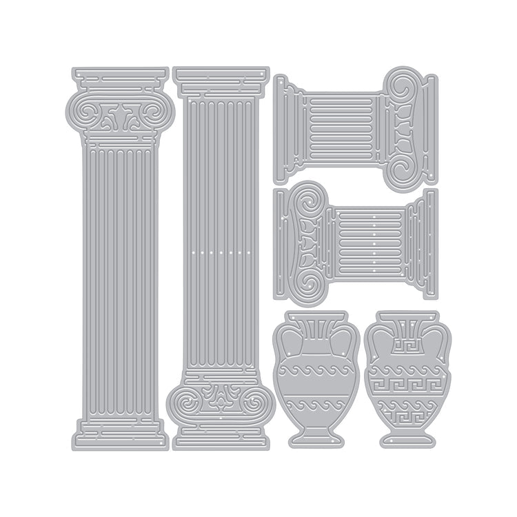 Hero Arts - You're a Classic Collection - Dies - Classic Columns - Scratch & Dent-ScrapbookPal