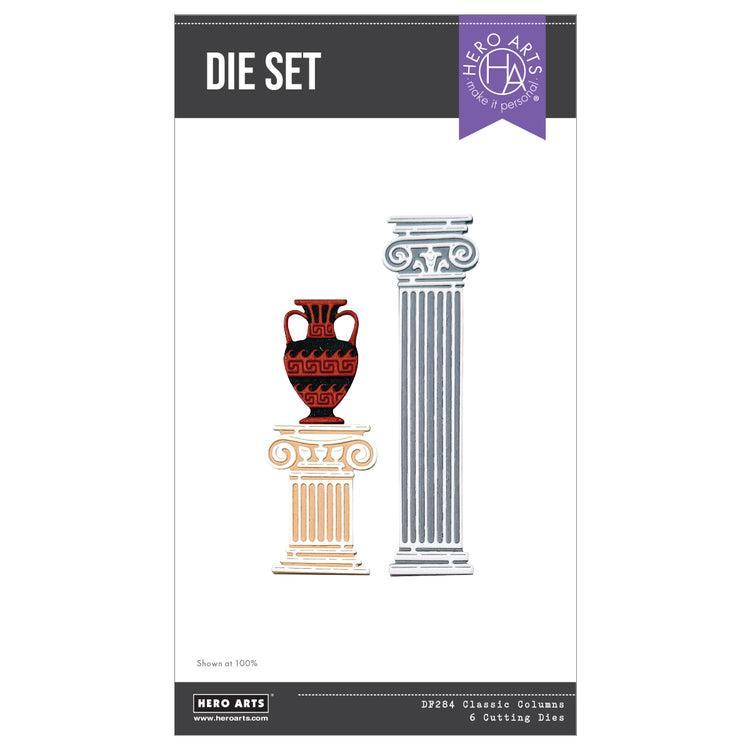 Hero Arts - You're a Classic Collection - Dies - Classic Columns - Scratch & Dent-ScrapbookPal