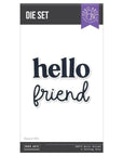 Hero Arts - You've Got a Friend Collection - Dies - Hello Friend-ScrapbookPal