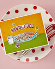 Hero Arts - Yule Fuel Collection - Clear Stamps - Santa Fuel-ScrapbookPal