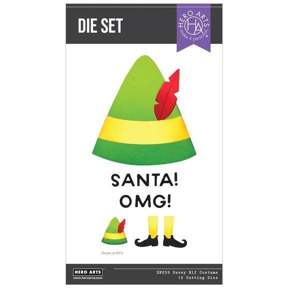 Hero Arts - Yule Fuel Collection - Dies - Sassy Elf Costume-ScrapbookPal