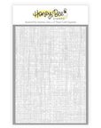 Honey Bee Stamps - 3D Embossing Folder - Burlap-ScrapbookPal