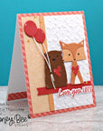 Honey Bee Stamps - 3D Embossing Folder - Clover Petals-ScrapbookPal