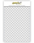 Honey Bee Stamps - 3D Embossing Folder - Diamond Plate-ScrapbookPal