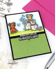 Honey Bee Stamps - 3D Embossing Folder - Paw Prints-ScrapbookPal