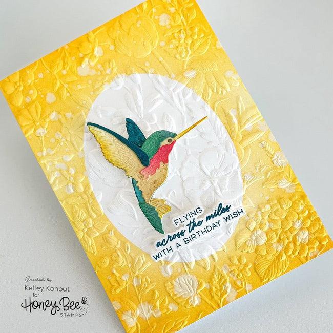 Honey Bee Stamps - 3D Embossing Folder - Sandie's Garden-ScrapbookPal