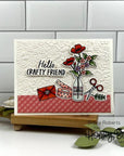 Honey Bee Stamps - 3D Embossing Folder - Spring Medley-ScrapbookPal