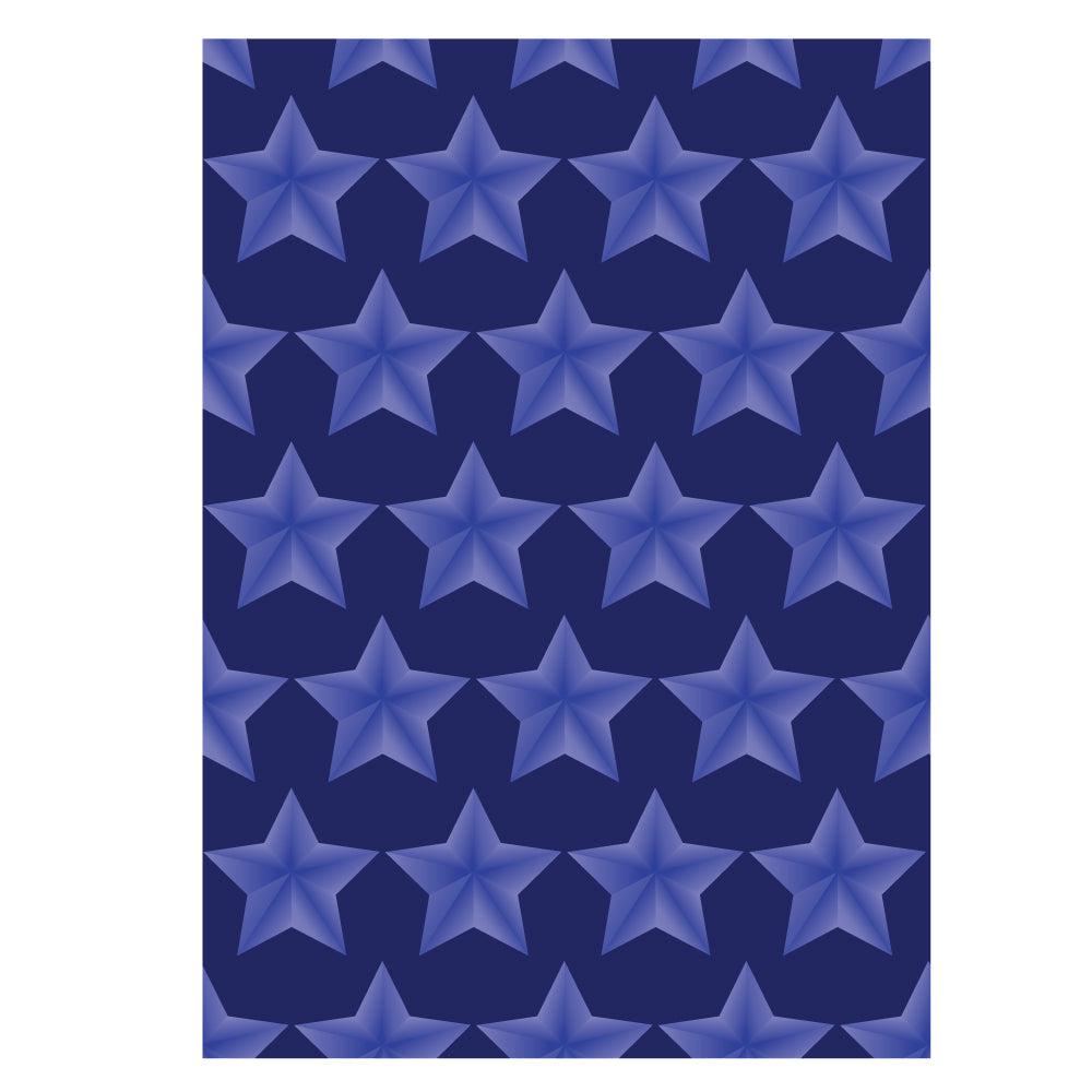 Honey Bee Stamps - 3D Embossing Folder - Star Spangled-ScrapbookPal