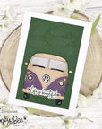 Honey Bee Stamps - 3D Embossing Folder - Star Spangled-ScrapbookPal