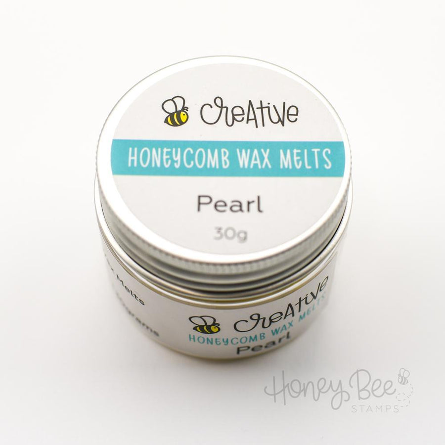Honey Bee Stamps - Bee Creative Honeycomb Wax Melts - Pearl-ScrapbookPal