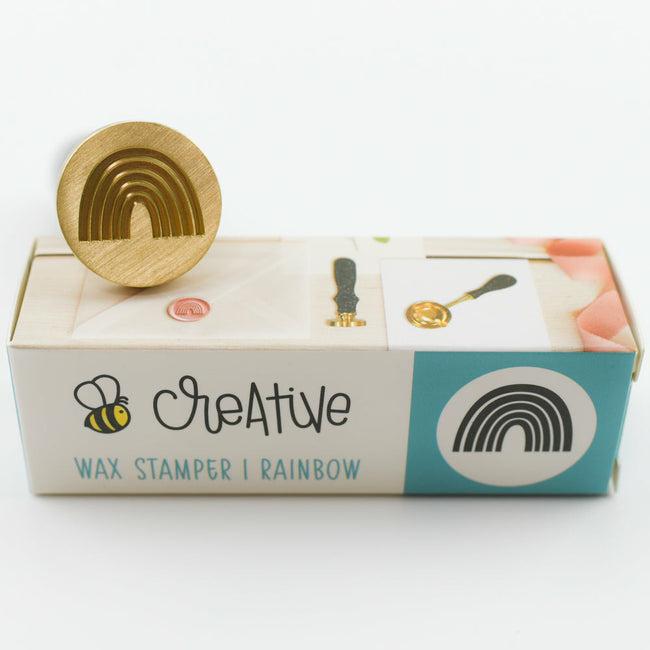 Honey Bee Stamps - Bee Creative Wax Stamper - Rainbow-ScrapbookPal