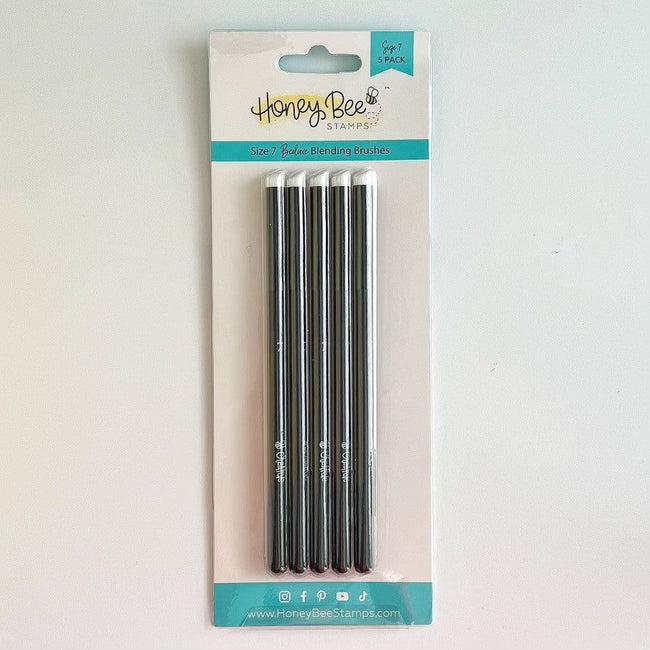 Honey Bee Stamps - Beeluxe Detail Blending Brushes - Size 7-ScrapbookPal