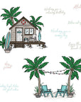Honey Bee Stamps - Clear Stamps - Beach Please-ScrapbookPal