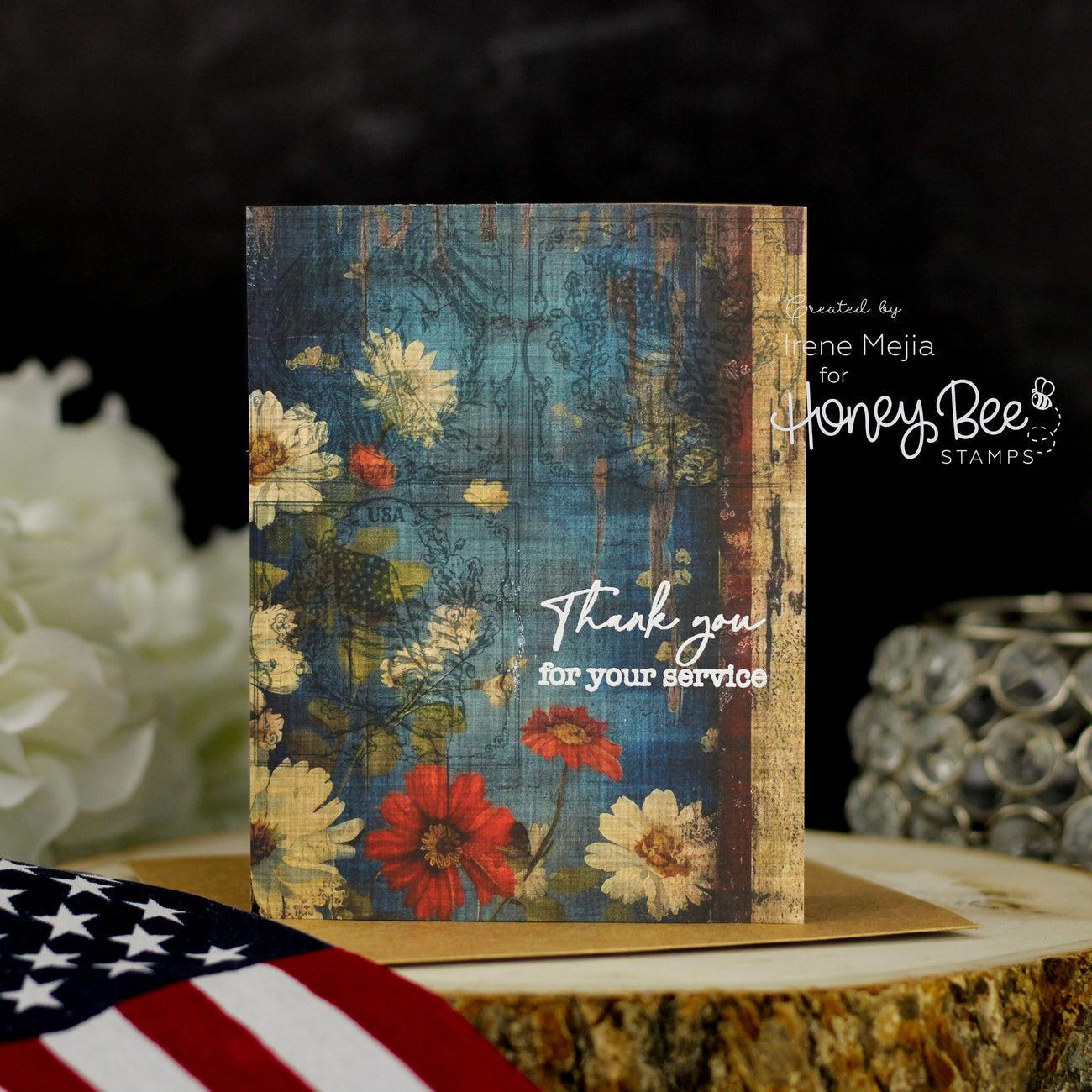 Honey Bee Stamps - Clear Stamps - Because of The Brave-ScrapbookPal