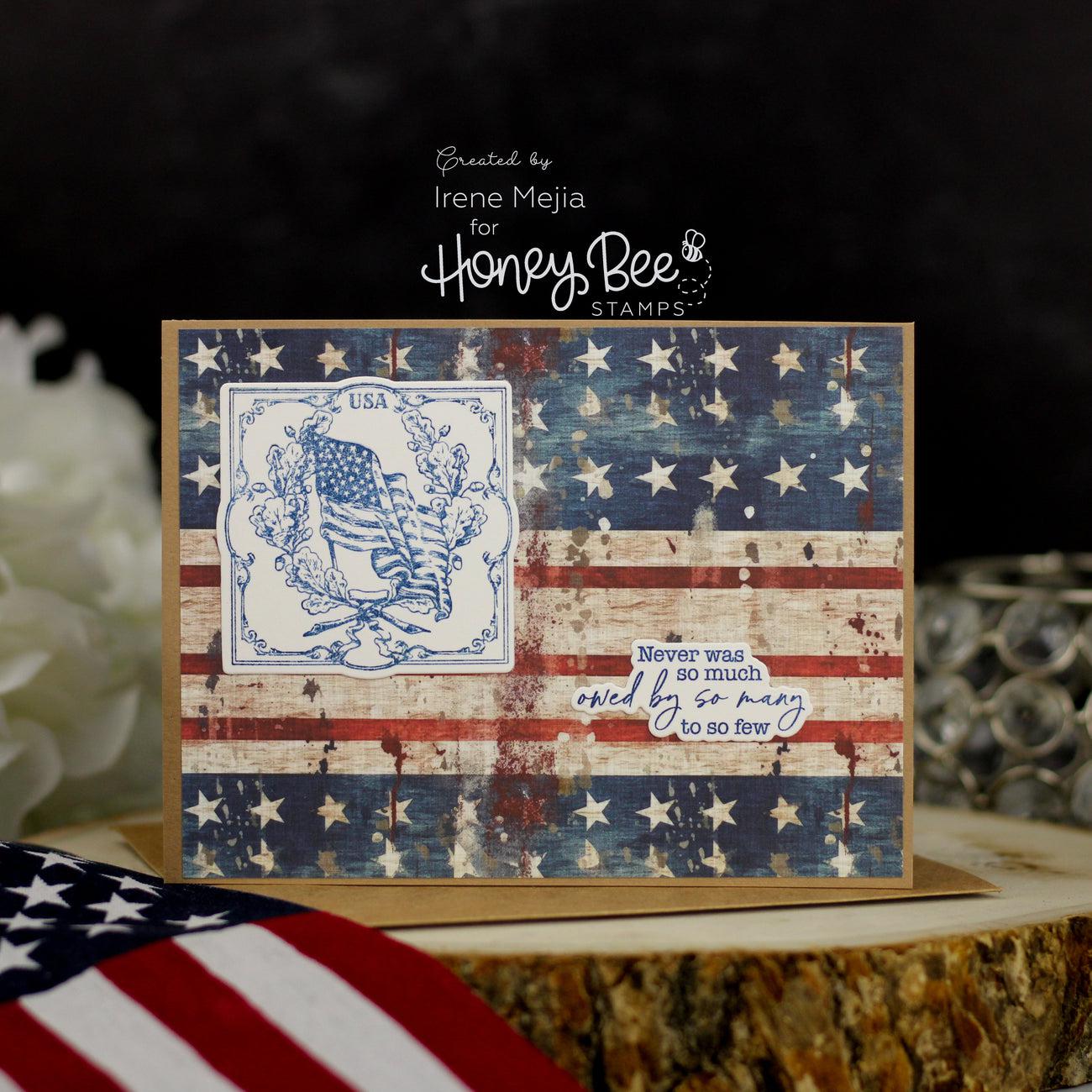 Honey Bee Stamps - Clear Stamps - Because of The Brave-ScrapbookPal