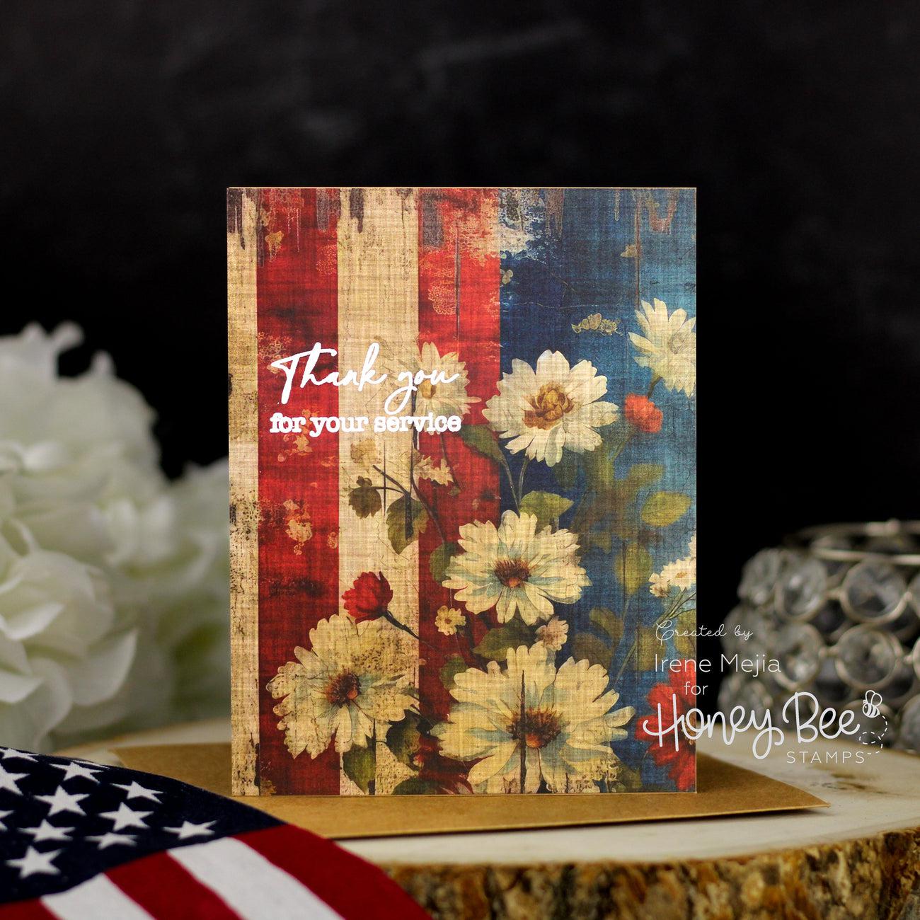 Honey Bee Stamps - Clear Stamps - Because of The Brave-ScrapbookPal