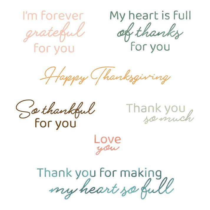 Honey Bee Stamps - Clear Stamps - Forever Grateful-ScrapbookPal