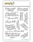 Honey Bee Stamps - Clear Stamps - Heartfelt Condolences-ScrapbookPal