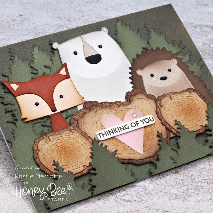 Honey Bee Stamps - Clear Stamps - Mini Messages-ScrapbookPal
