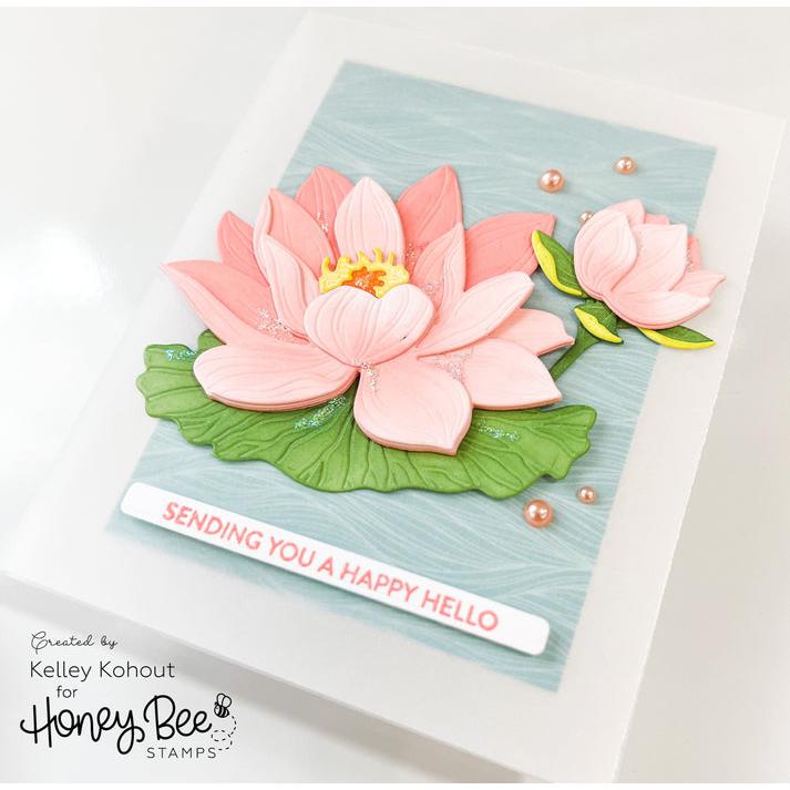 Honey Bee Stamps - Clear Stamps - Mini Messages-ScrapbookPal