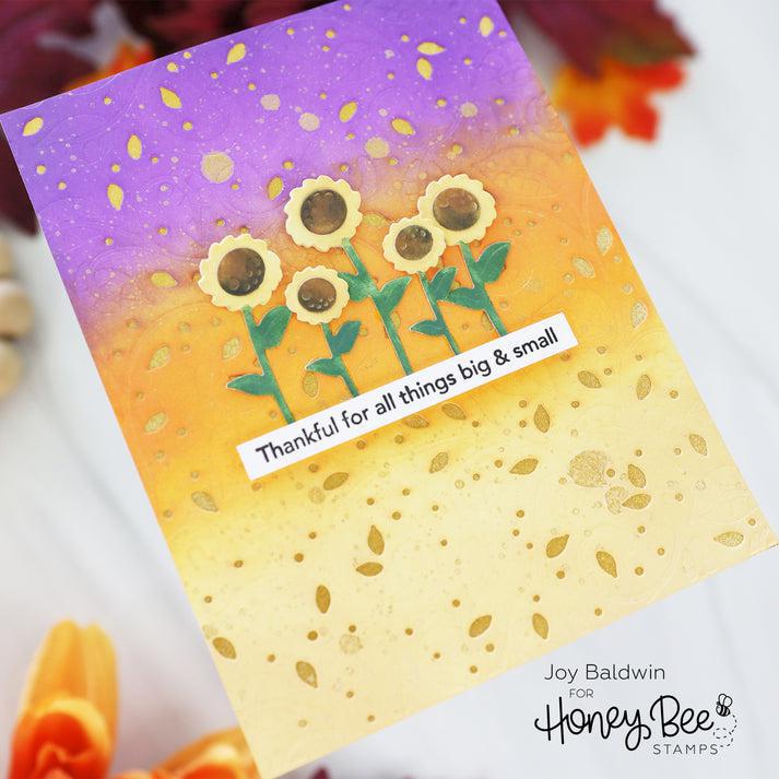 Honey Bee Stamps - Clear Stamps - Mini Messages: Fall-ScrapbookPal