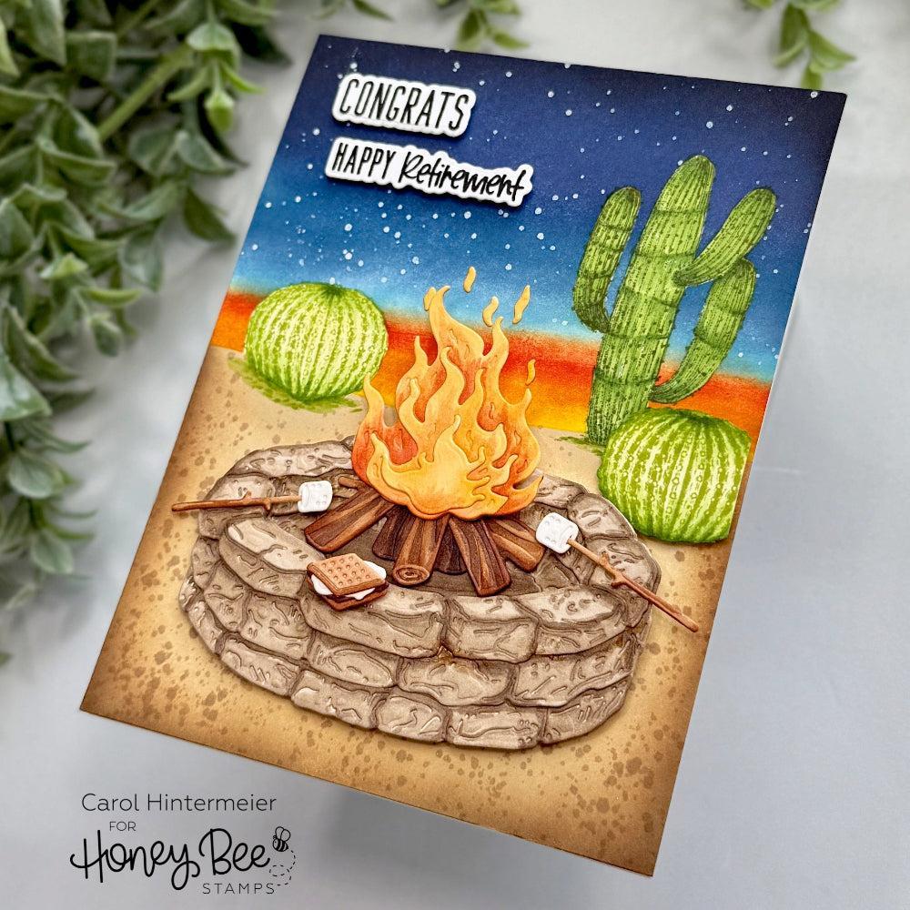 Honey Bee Stamps - Cling Stamps - On The Range-ScrapbookPal
