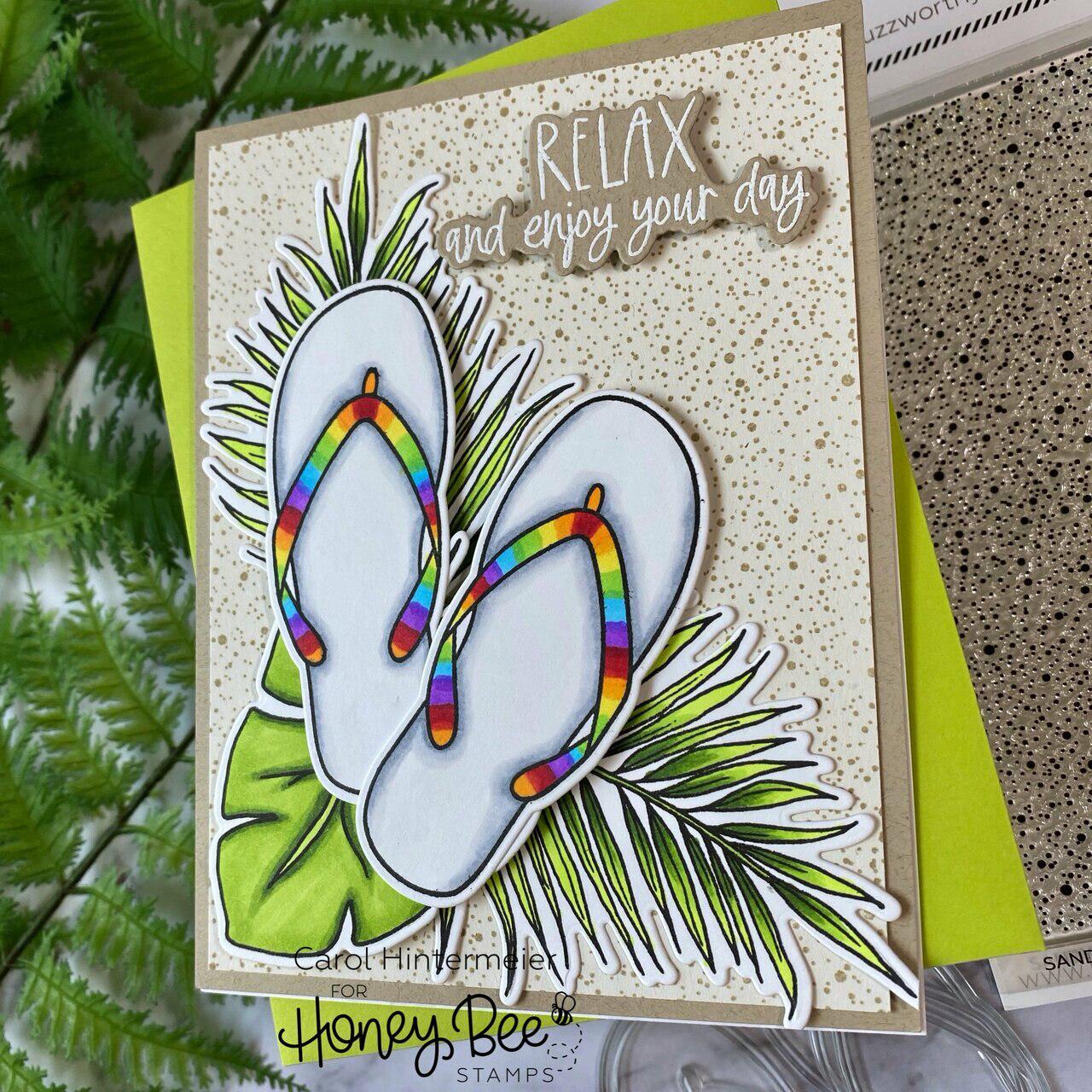 Honey Bee Stamps - Clear Stamps - Sandy Shores-ScrapbookPal