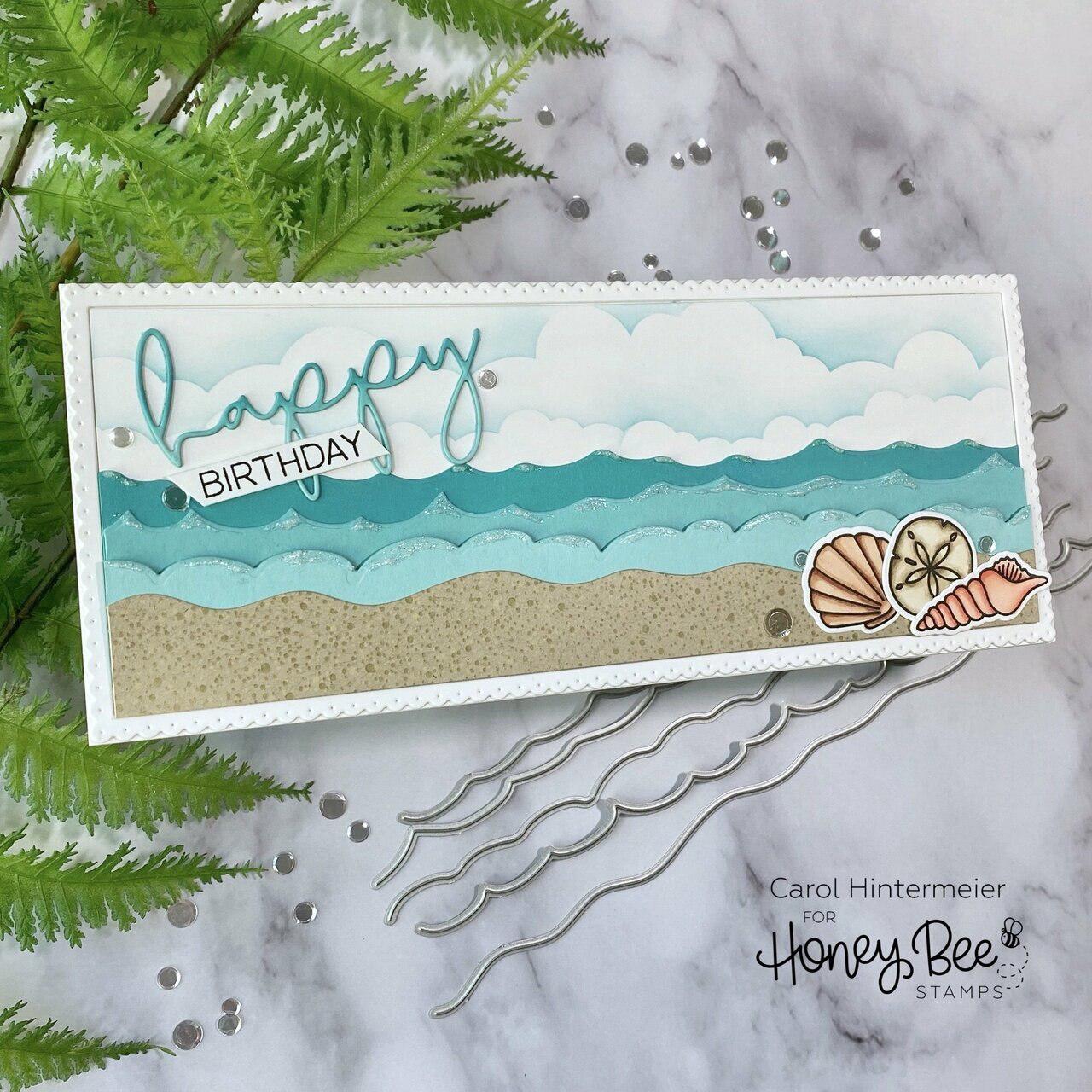 Honey Bee Stamps - Clear Stamps - Sandy Shores-ScrapbookPal