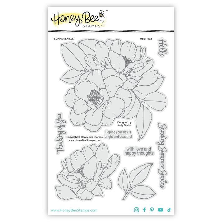 Honey Bee Stamps - Clear Stamps - Summer Smiles-ScrapbookPal