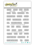 Honey Bee Stamps - Clear Stamps - Swatched-ScrapbookPal