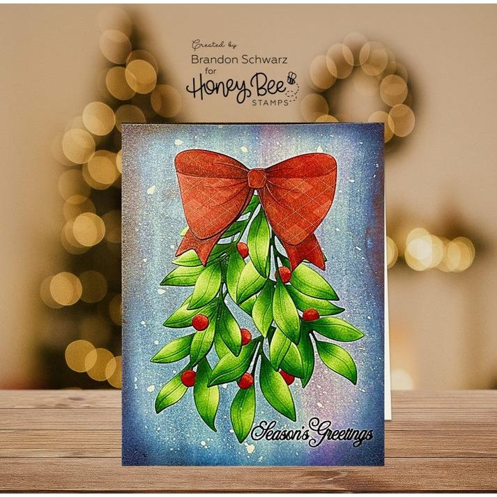 Honey Bee Stamps - Clear Stamps - Warm Holiday Wishes-ScrapbookPal