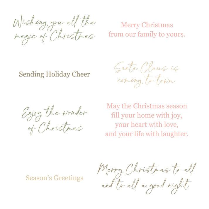 Honey Bee Stamps - Clear Stamps - Wonder of Christmas-ScrapbookPal