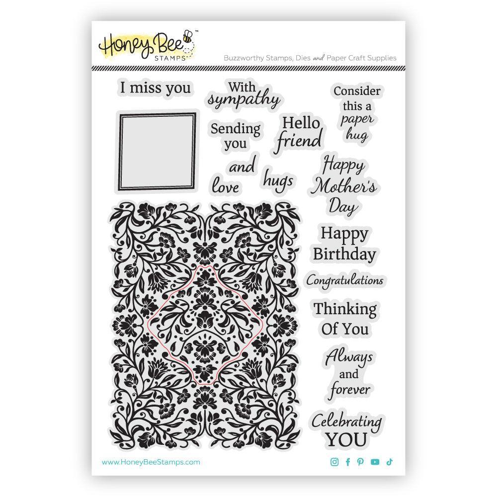 Honey Bee Stamps - Cling Stamps - Always and Forever-ScrapbookPal