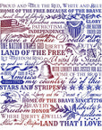 Honey Bee Stamps - Cling Stamps - Land of The Free-ScrapbookPal