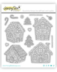 Honey Bee Stamps - Cling Stamps - Peppermint Village-ScrapbookPal