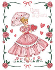 Honey Bee Stamps - Cling Stamps - Queen Of Hearts-ScrapbookPal