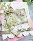 Honey Bee Stamps - Cling Stamps - Vintage Flora-ScrapbookPal