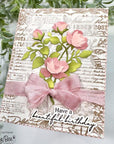Honey Bee Stamps - Cling Stamps - Vintage Flora-ScrapbookPal