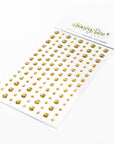 Honey Bee Stamps - Enamel Stickers - Gold Glimmer-ScrapbookPal