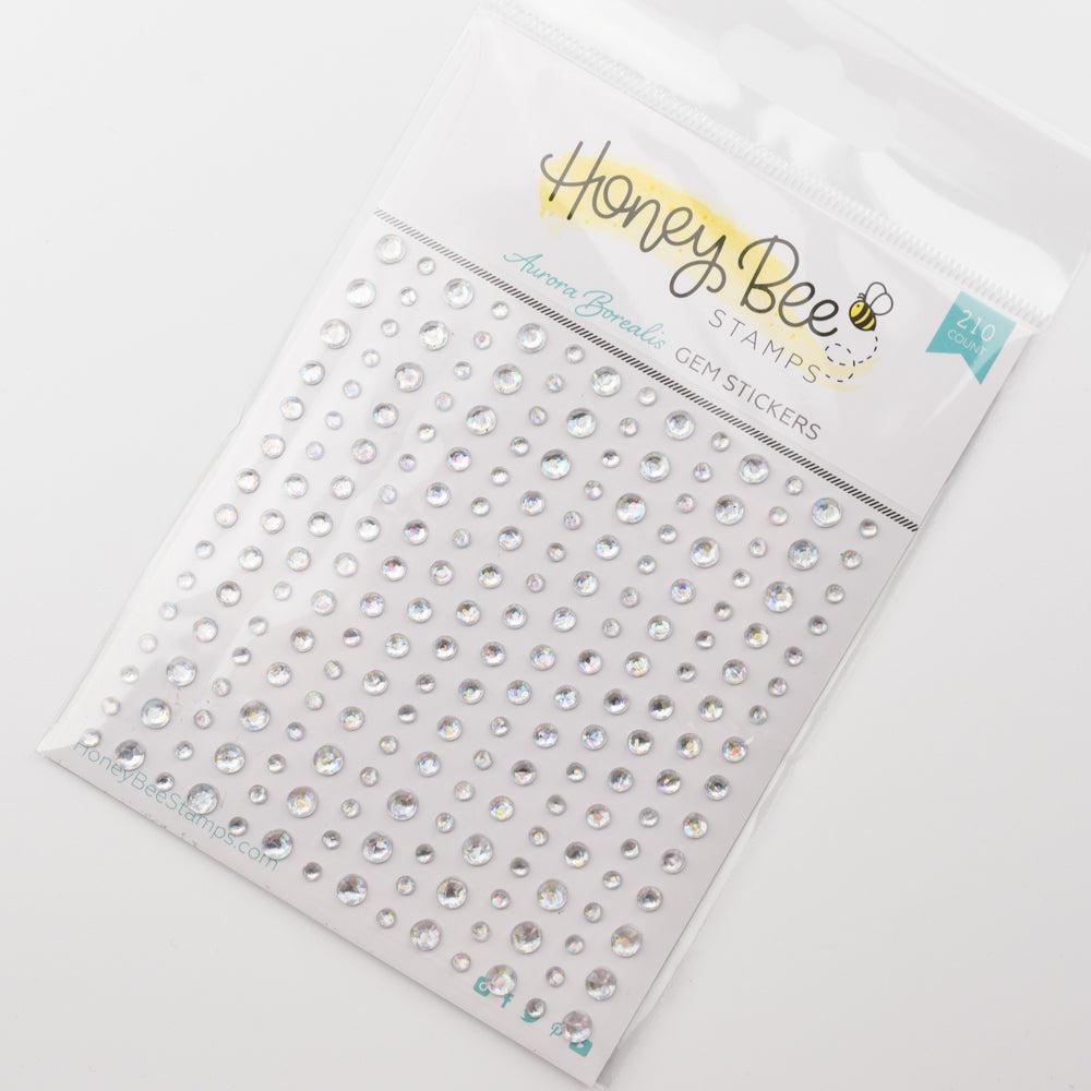 Honey Bee Stamps - Gem Stickers - Aurora Borealis-ScrapbookPal