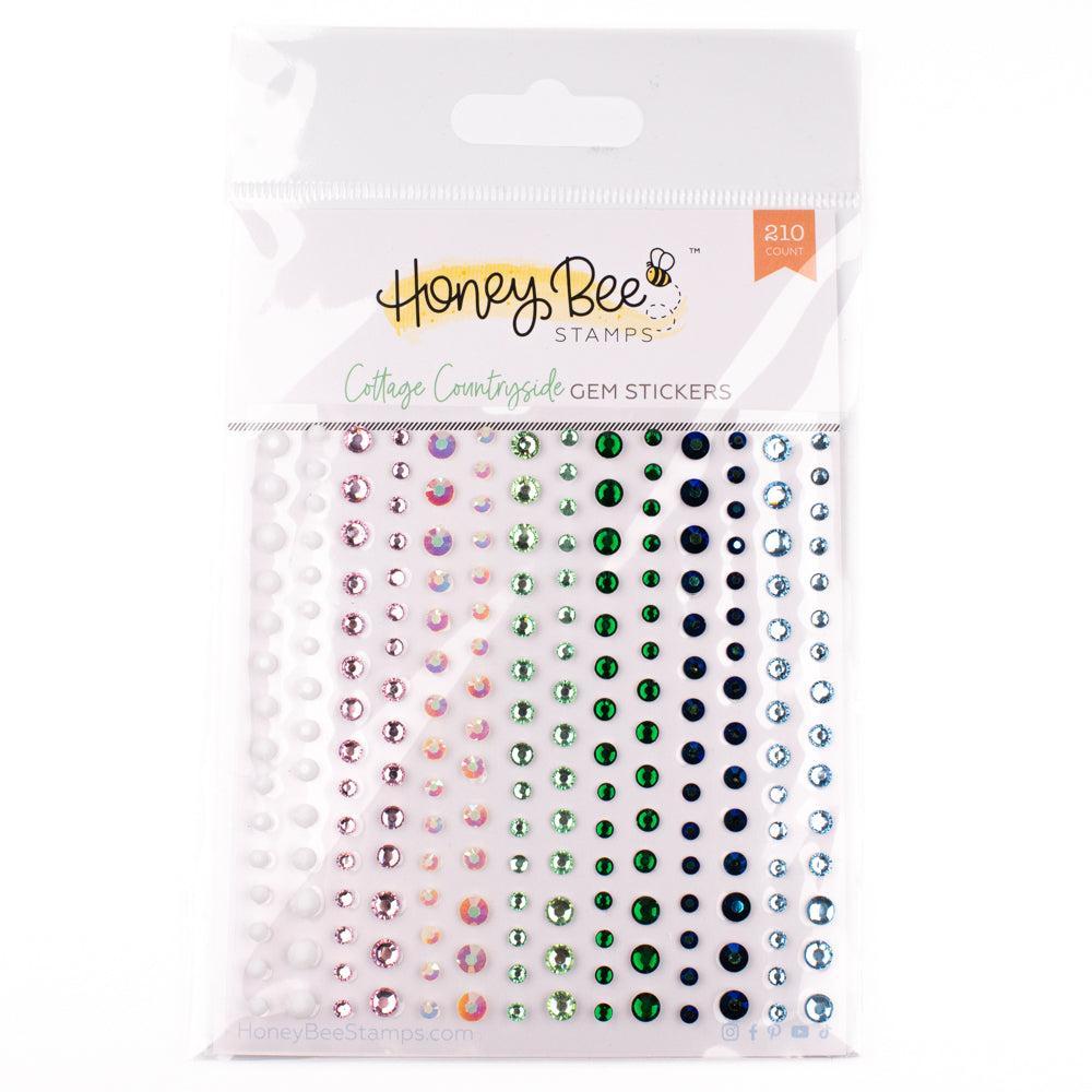 Honey Bee Stamps - Gem Stickers - Cottage Countryside-ScrapbookPal
