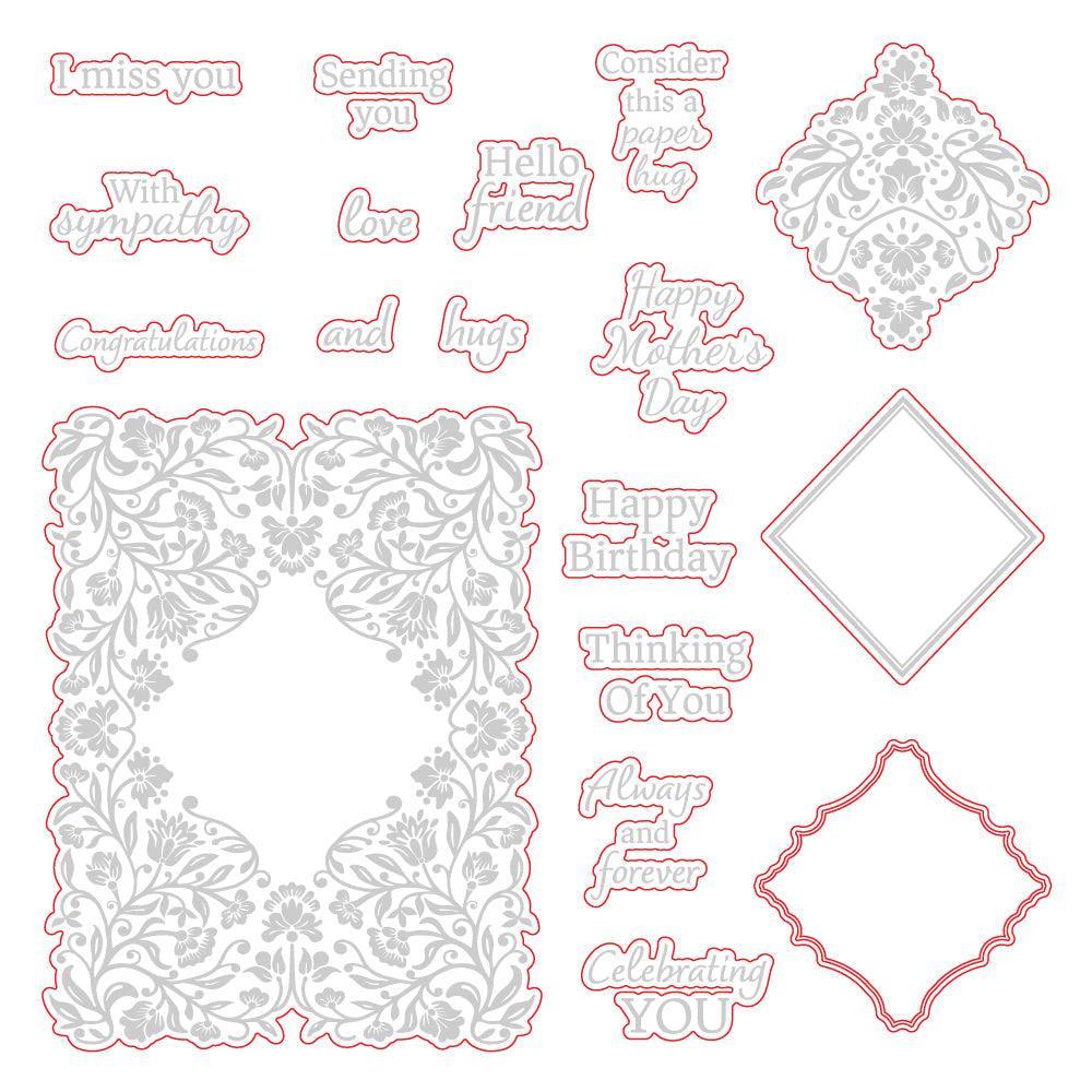 Honey Bee Stamps - Honey Cuts - Always and Forever-ScrapbookPal
