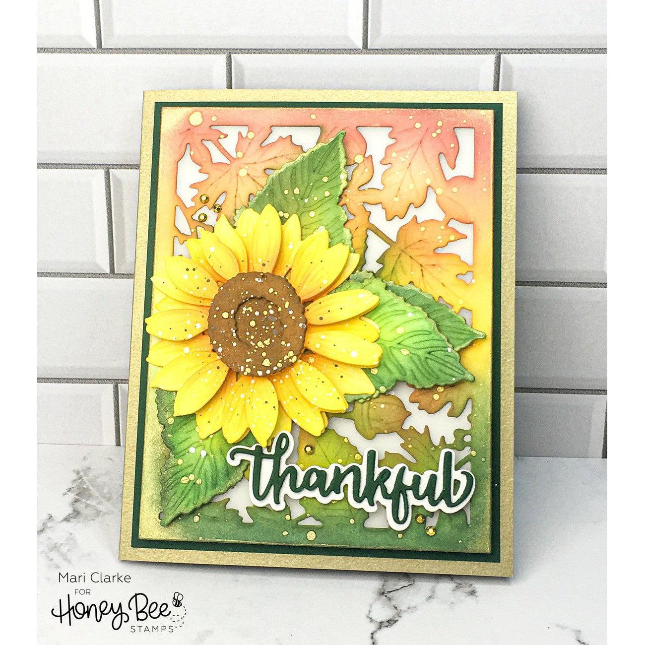 Honey Bee Stamps - Honey Cuts - Autumn Splendor A2 Cover Plate-ScrapbookPal