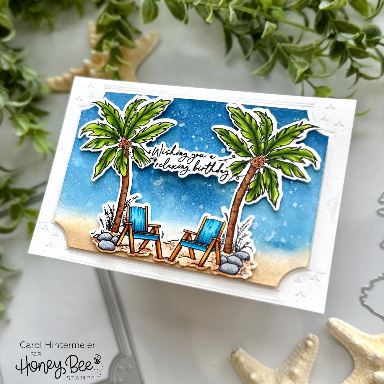 Honey Bee Stamps - Honey Cuts - Beach Please-ScrapbookPal
