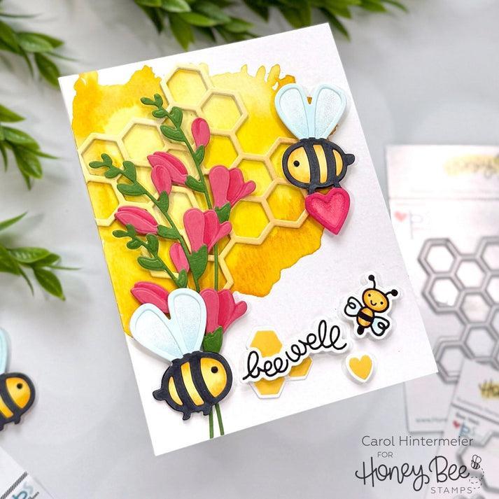 Honey Bee Stamps - Clear Stamps - Bee Well-ScrapbookPal