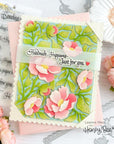 Honey Bee Stamps - Honey Cuts - Bold Backgrounds: Vintage Roses-ScrapbookPal