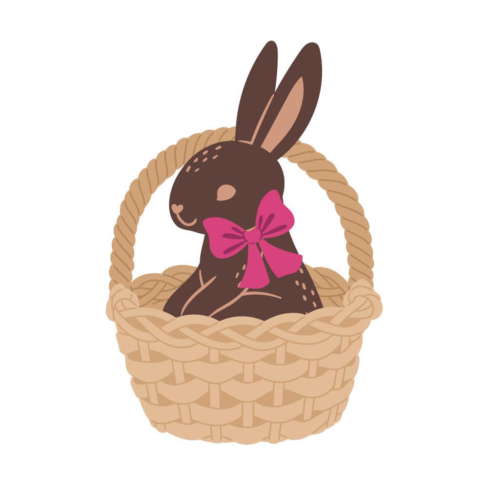 Honey Bee Stamps - Honey Cuts - Bunny Basket-ScrapbookPal