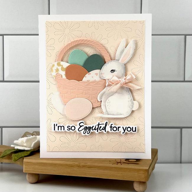 Honey Bee Stamps - Honey Cuts - Bunny Basket-ScrapbookPal
